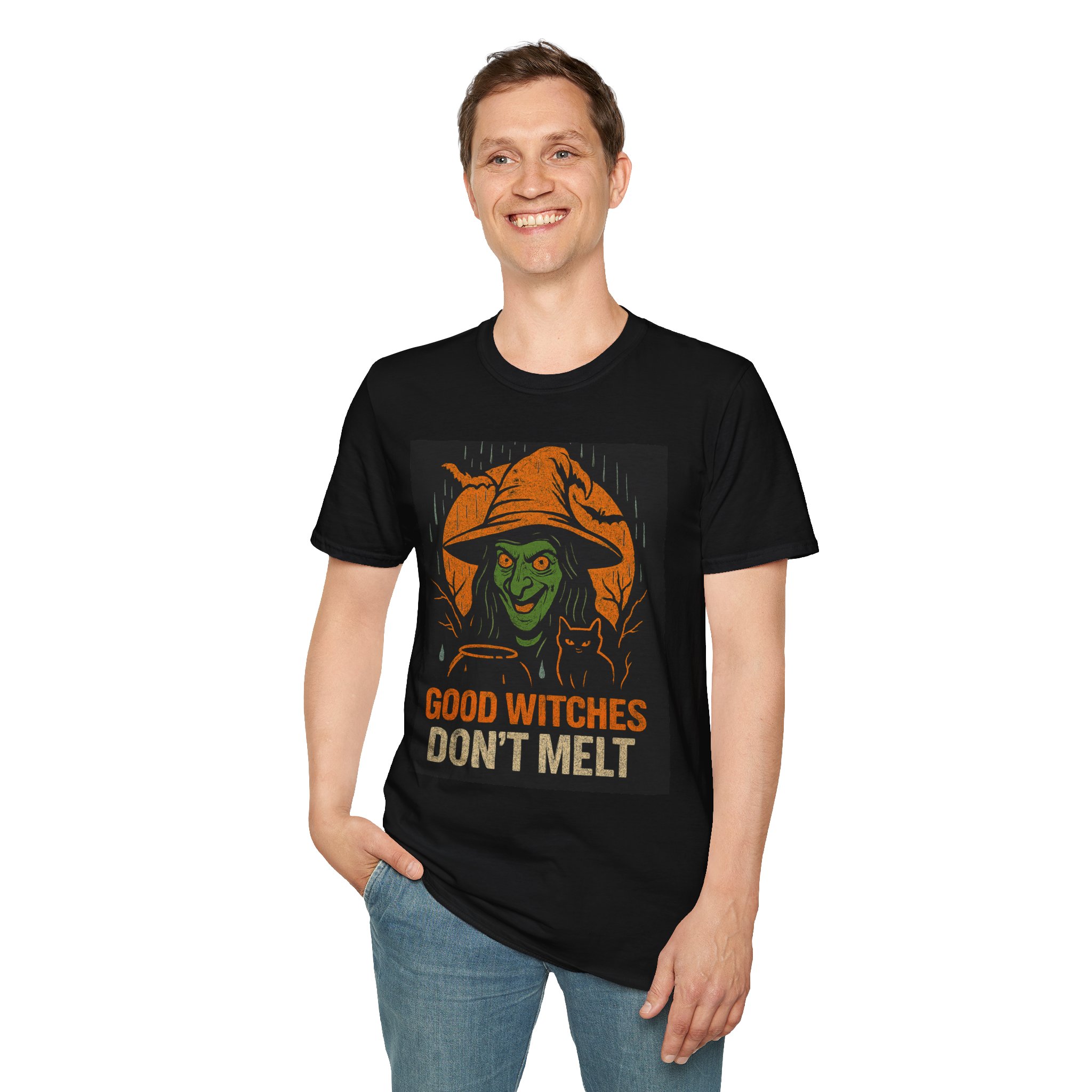 Halloween Witch Unisex Jersey Short Sleeve Tee